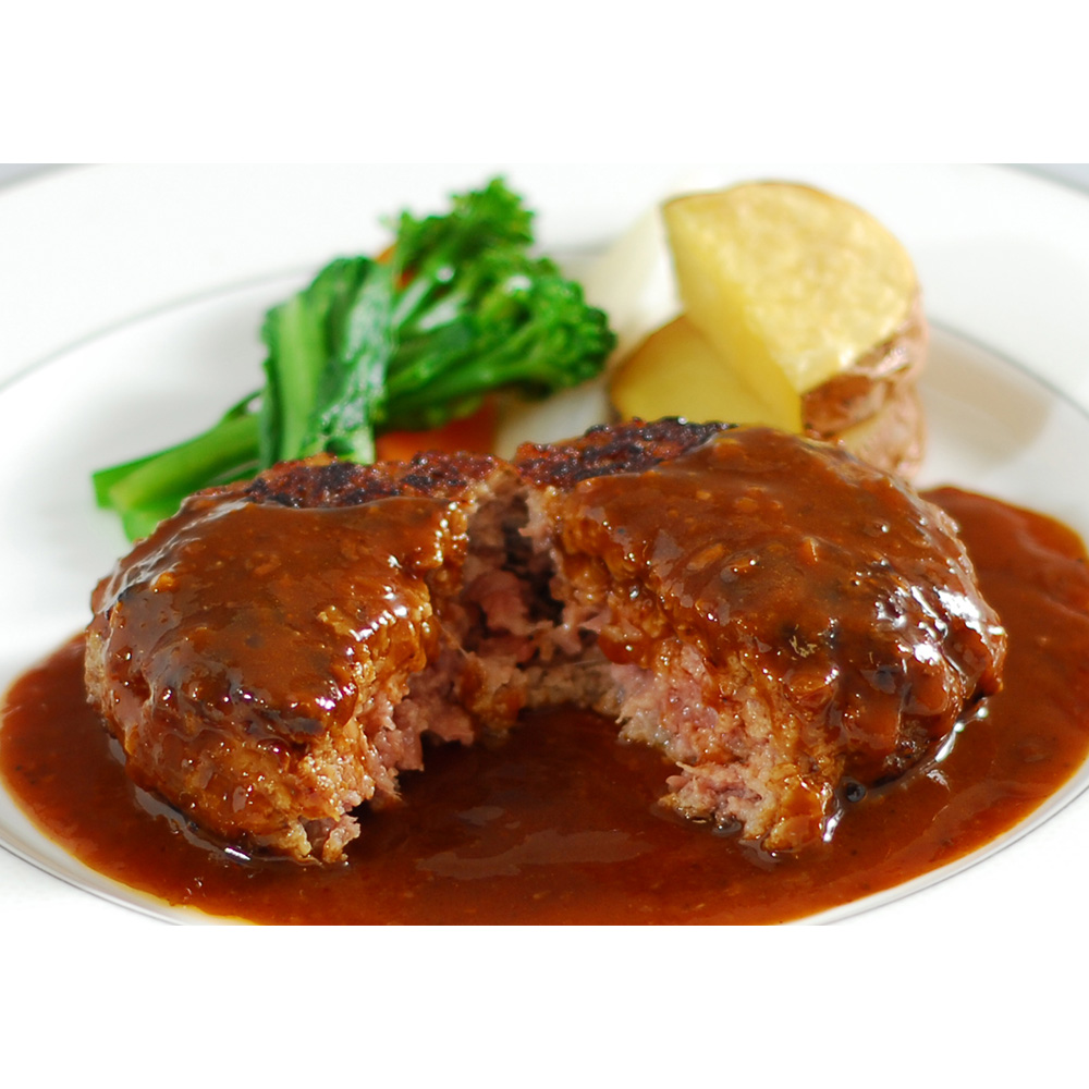 キッチン飛騨　飛騨牛と飛騨豚のハンバーグ５個