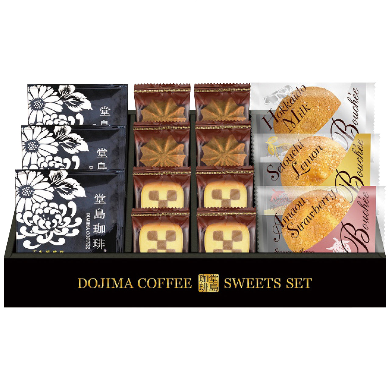 堂島珈琲＆ふんわりブッセと焼菓子セットA