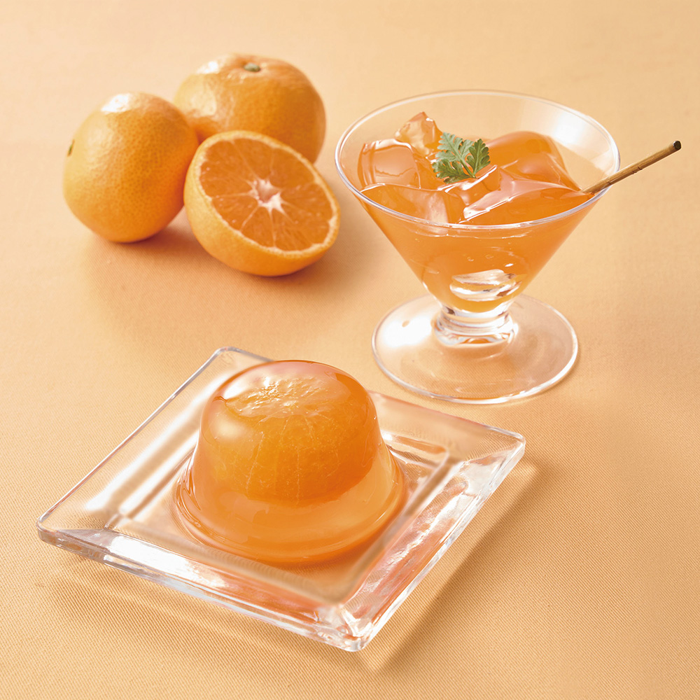 国産みかん使用　まるごとみかん＆果汁ゼリー