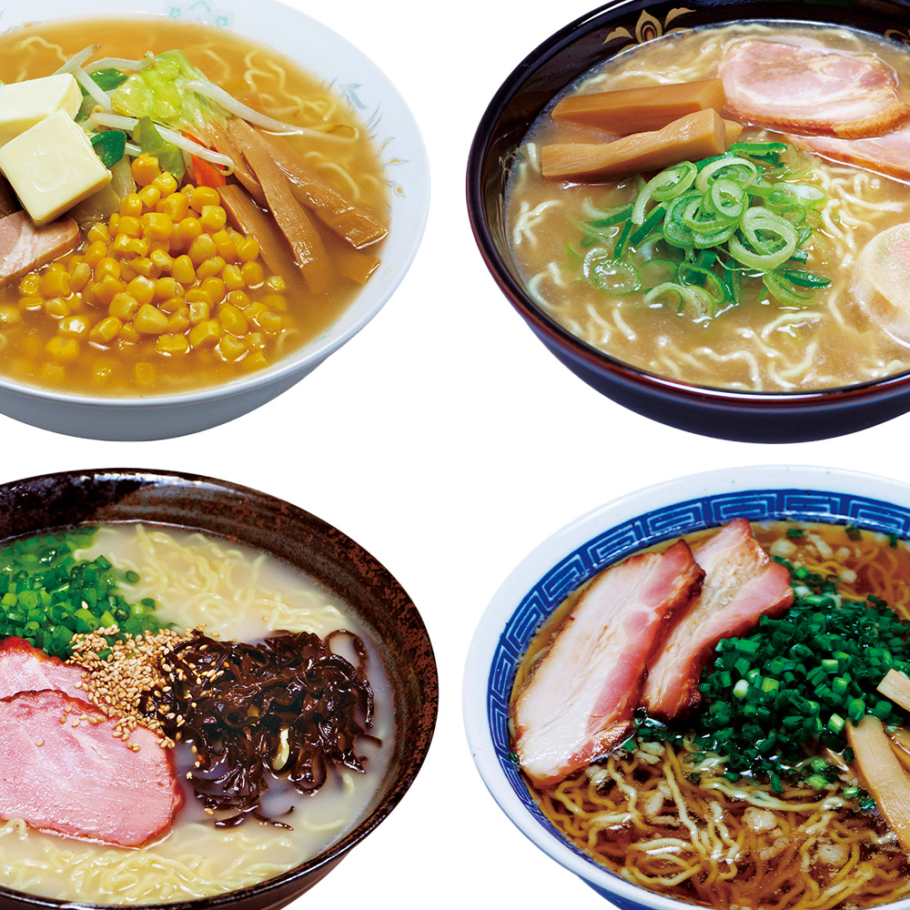 全国こだわり素材ラーメン12食