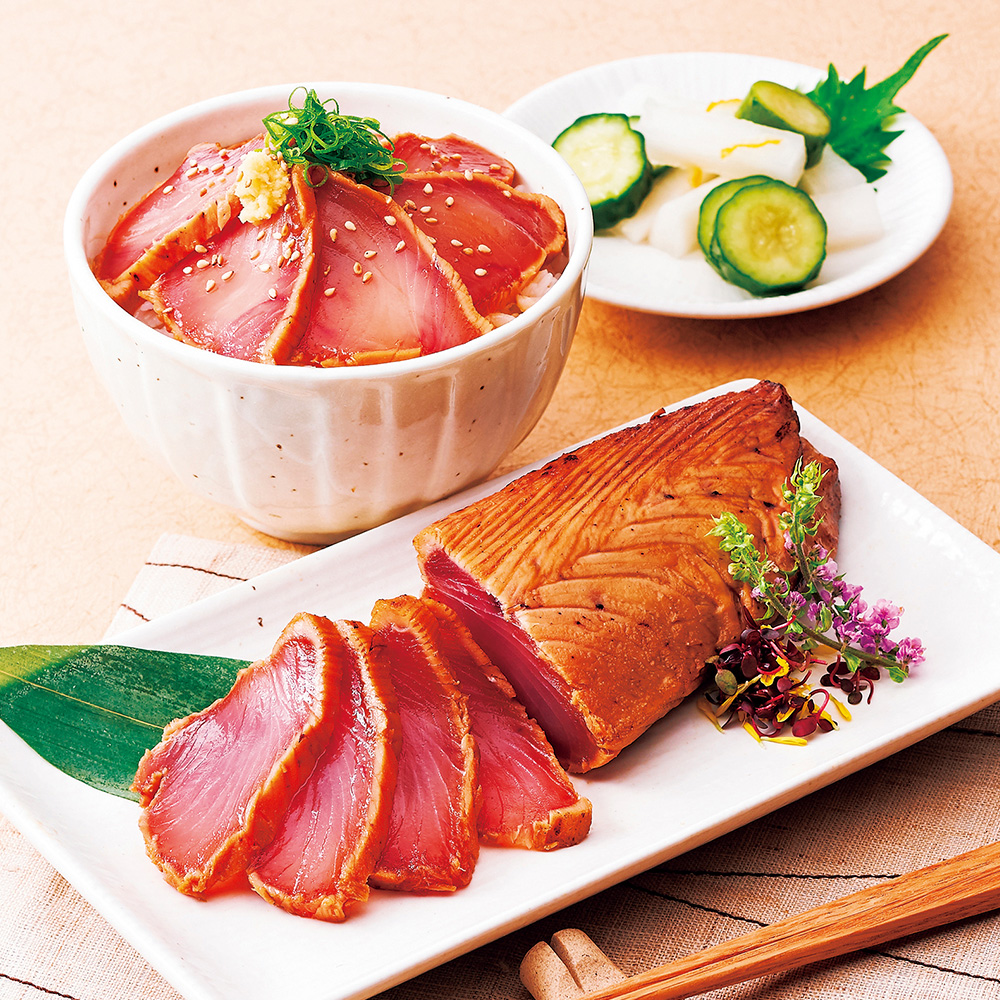 炙りまぐろ秘伝のたれ仕込み