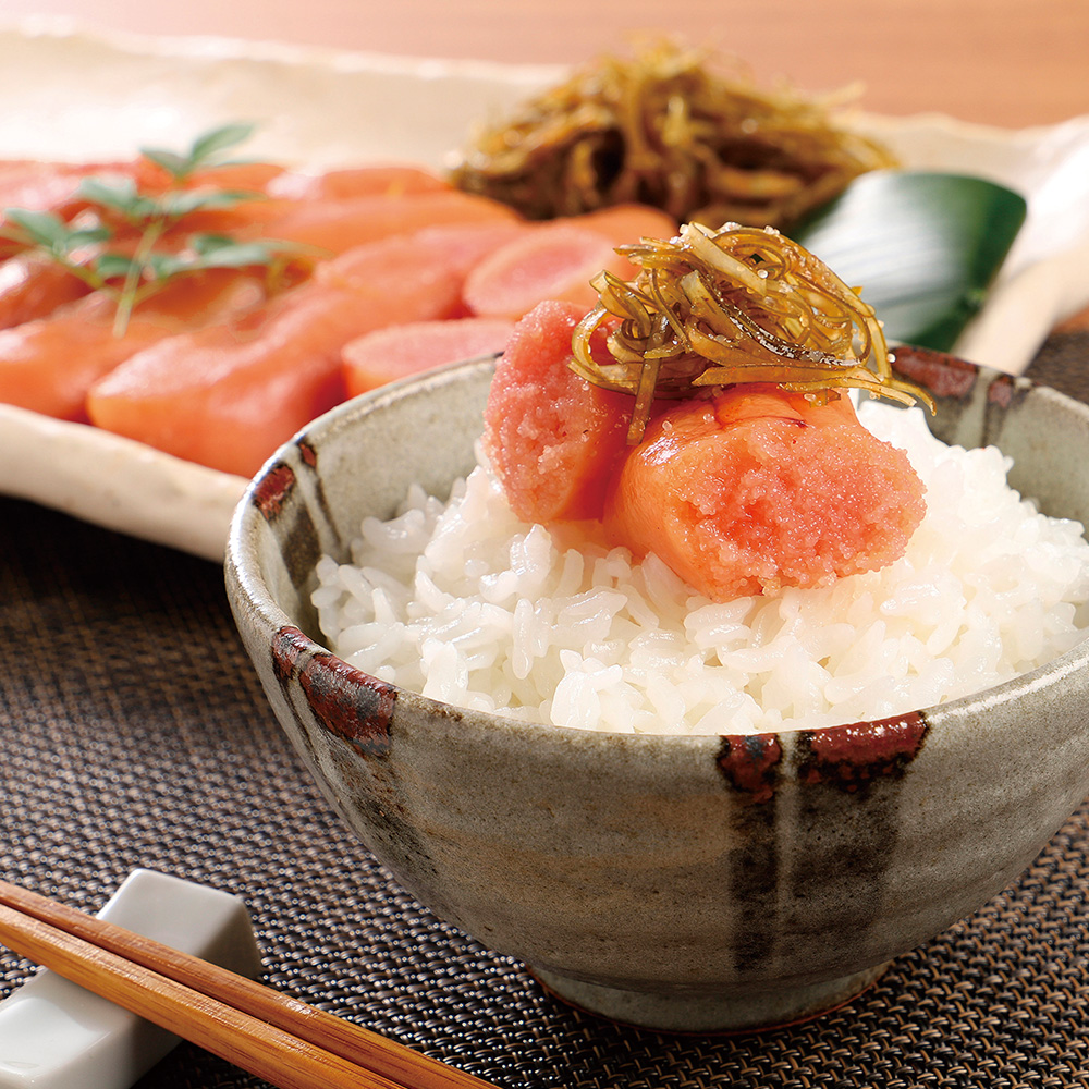 利尻昆布漬辛子明太子（無着色）