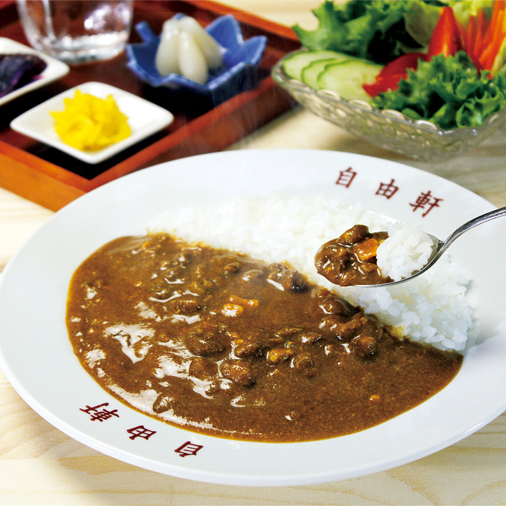 大阪 「自由軒」 昔ながらの黒ラベルカレー 8個セット
