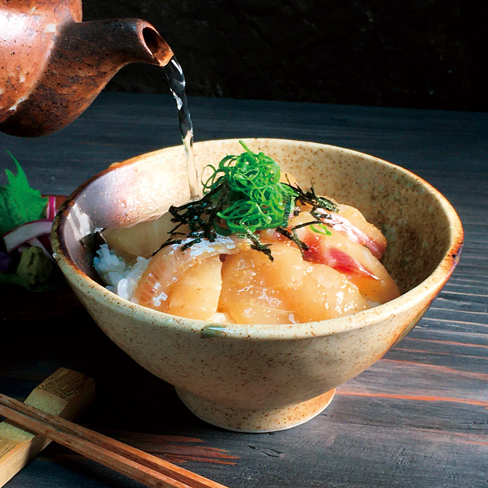 絆屋の鯛茶漬けセット