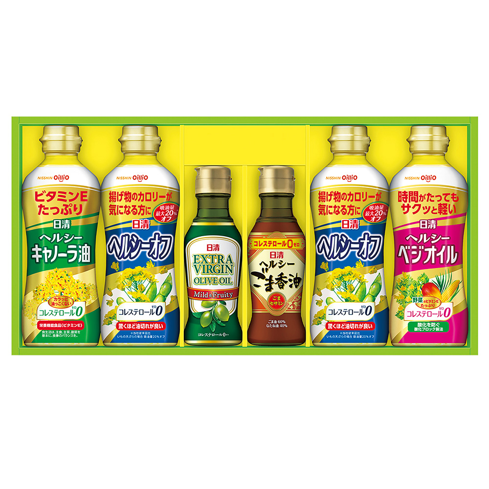 日清オリーブオイル＆バラエティオイルギフトセットA