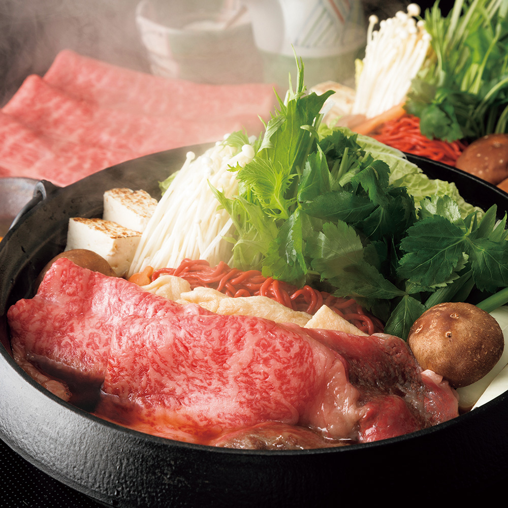 滋賀 「松喜屋」 近江牛すきやき