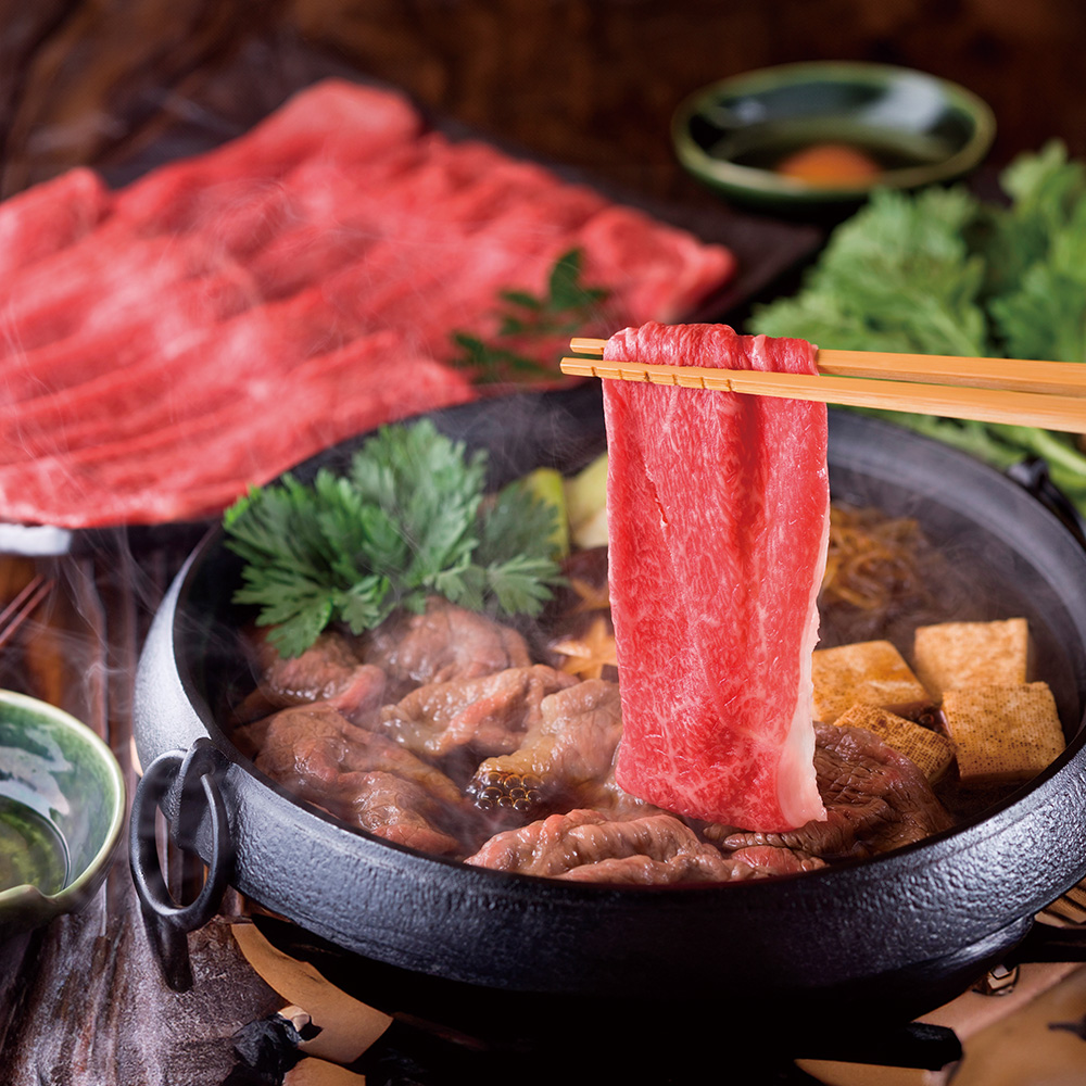 「神戸肉處 和心」三大和牛すき焼き