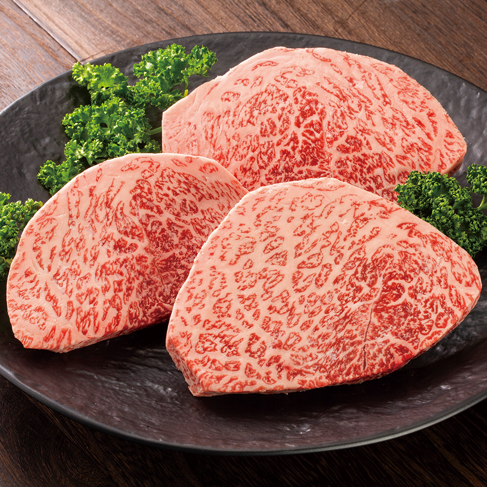 佐賀・唐津「上場亭」佐賀牛モモステーキ（希少部位ランプ）