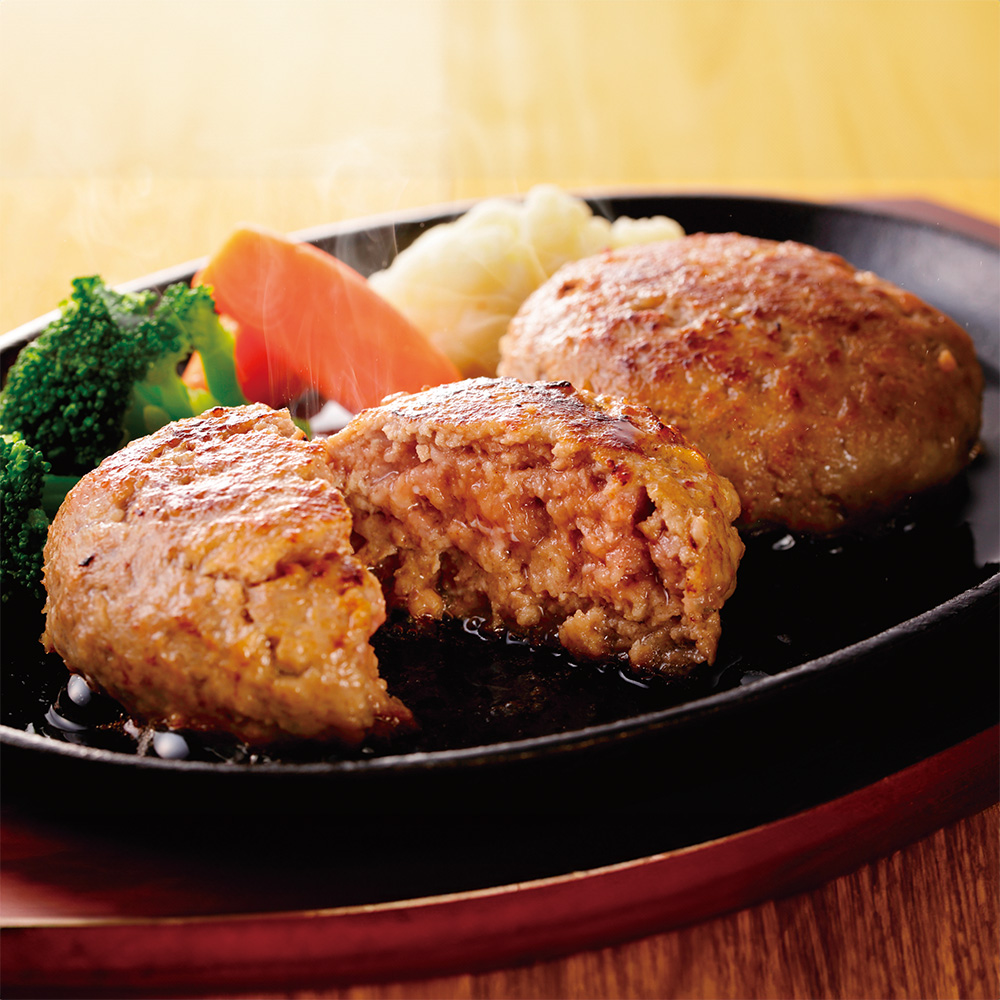 神戸牛・八鹿（ようか）豚生ハンバーグセット