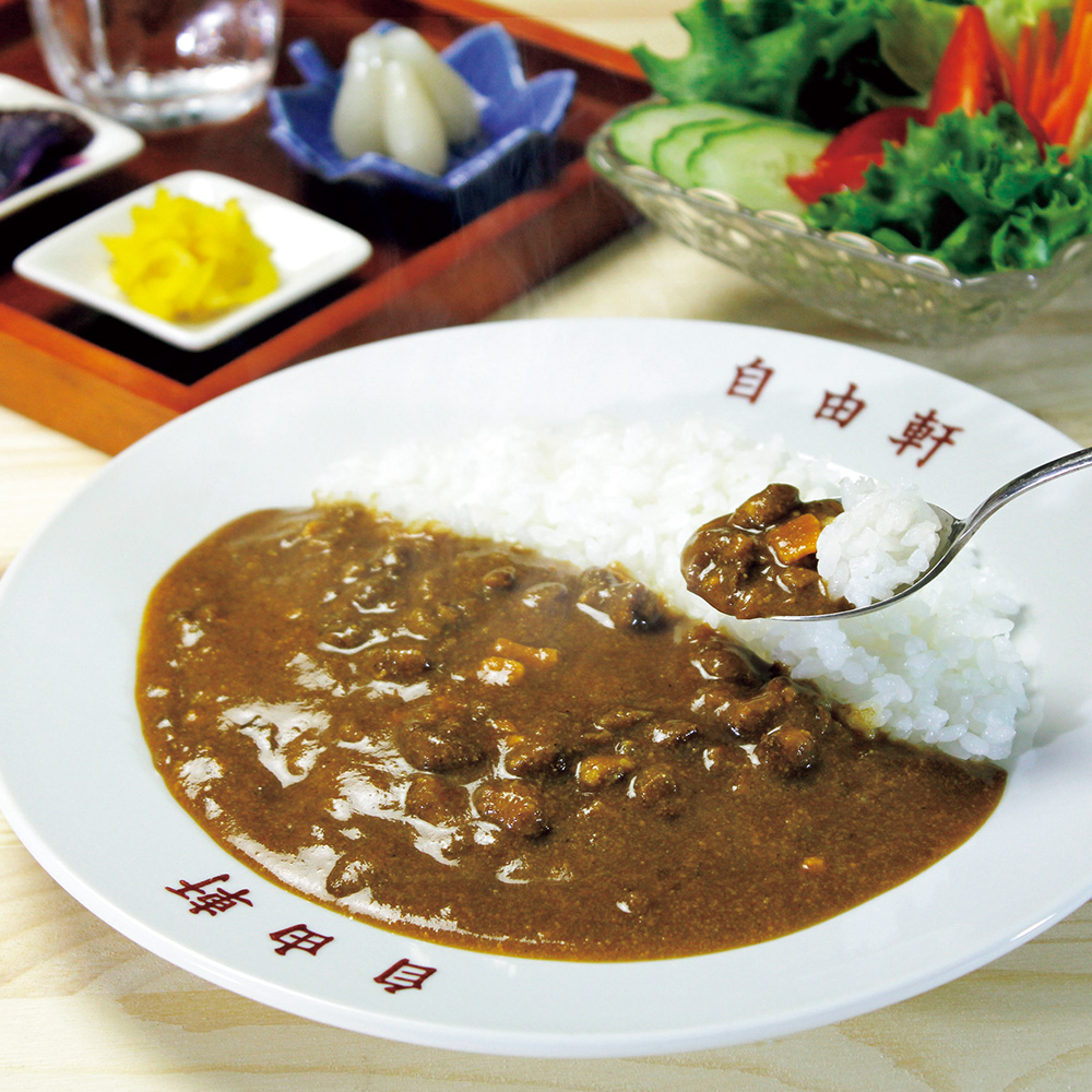 大阪 「自由軒」 昔ながらの黒ラベルカレー8個セット