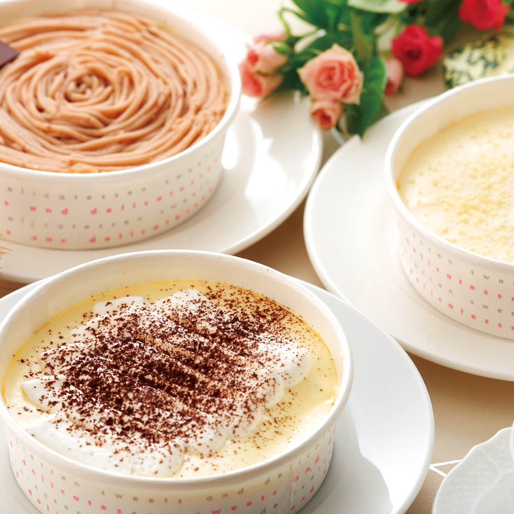 高輪・「ダノイ」　レストランの本格ケーキセット